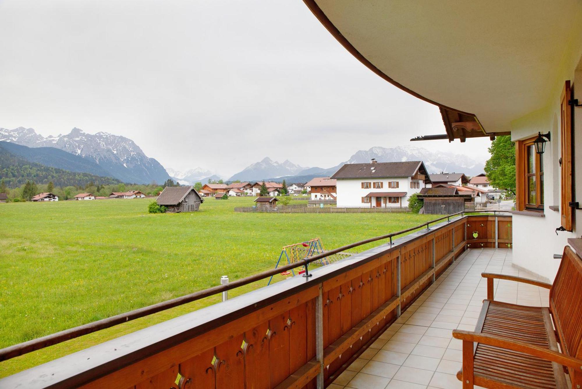 Landhaus Bergkulisse Wallgau Exteriör bild