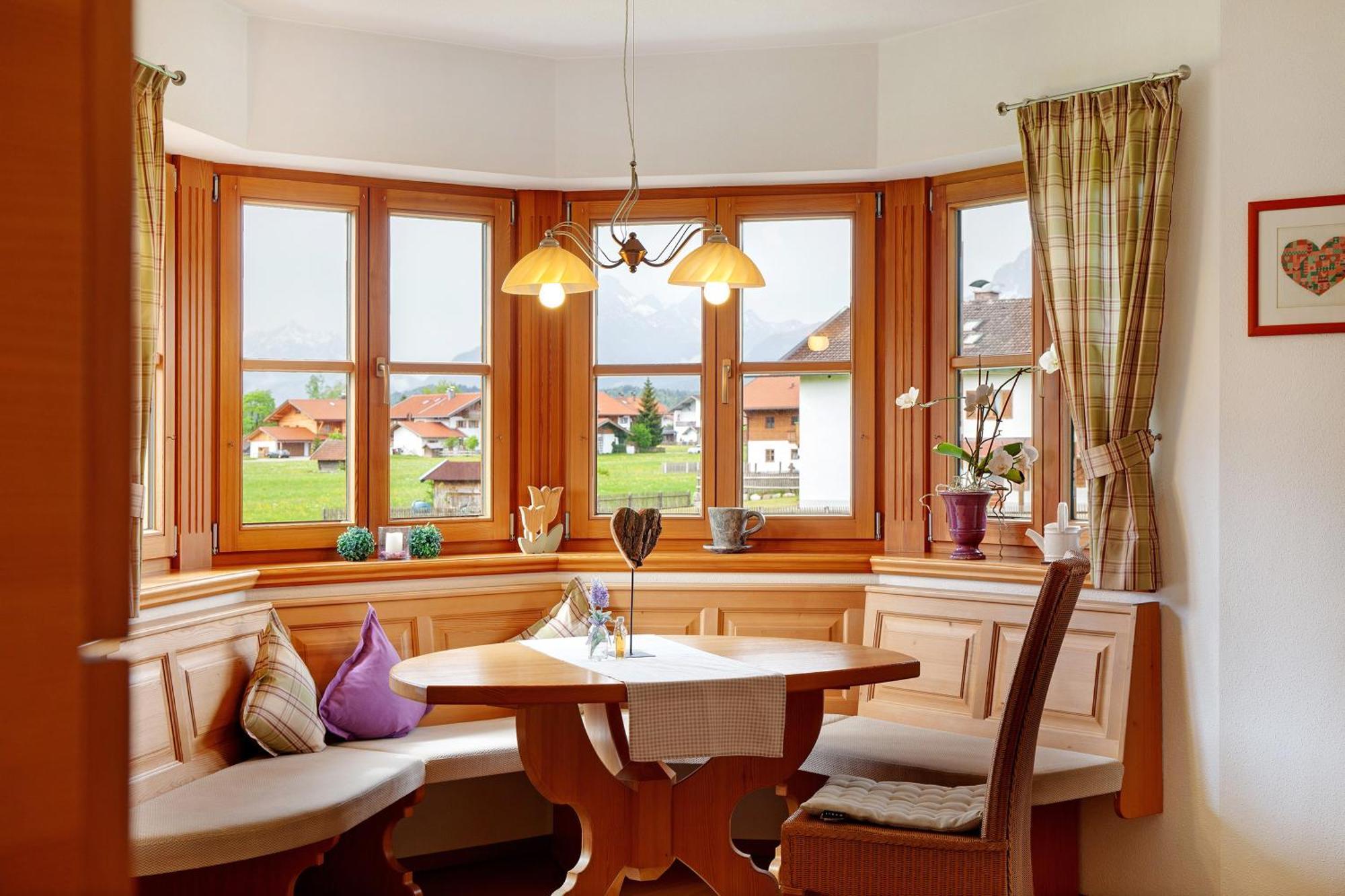 Landhaus Bergkulisse Wallgau Exteriör bild