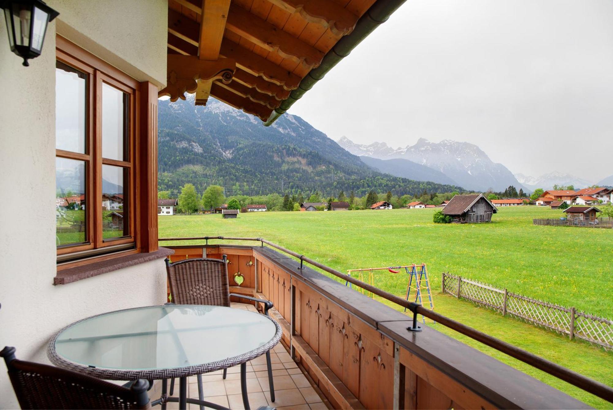 Landhaus Bergkulisse Wallgau Exteriör bild