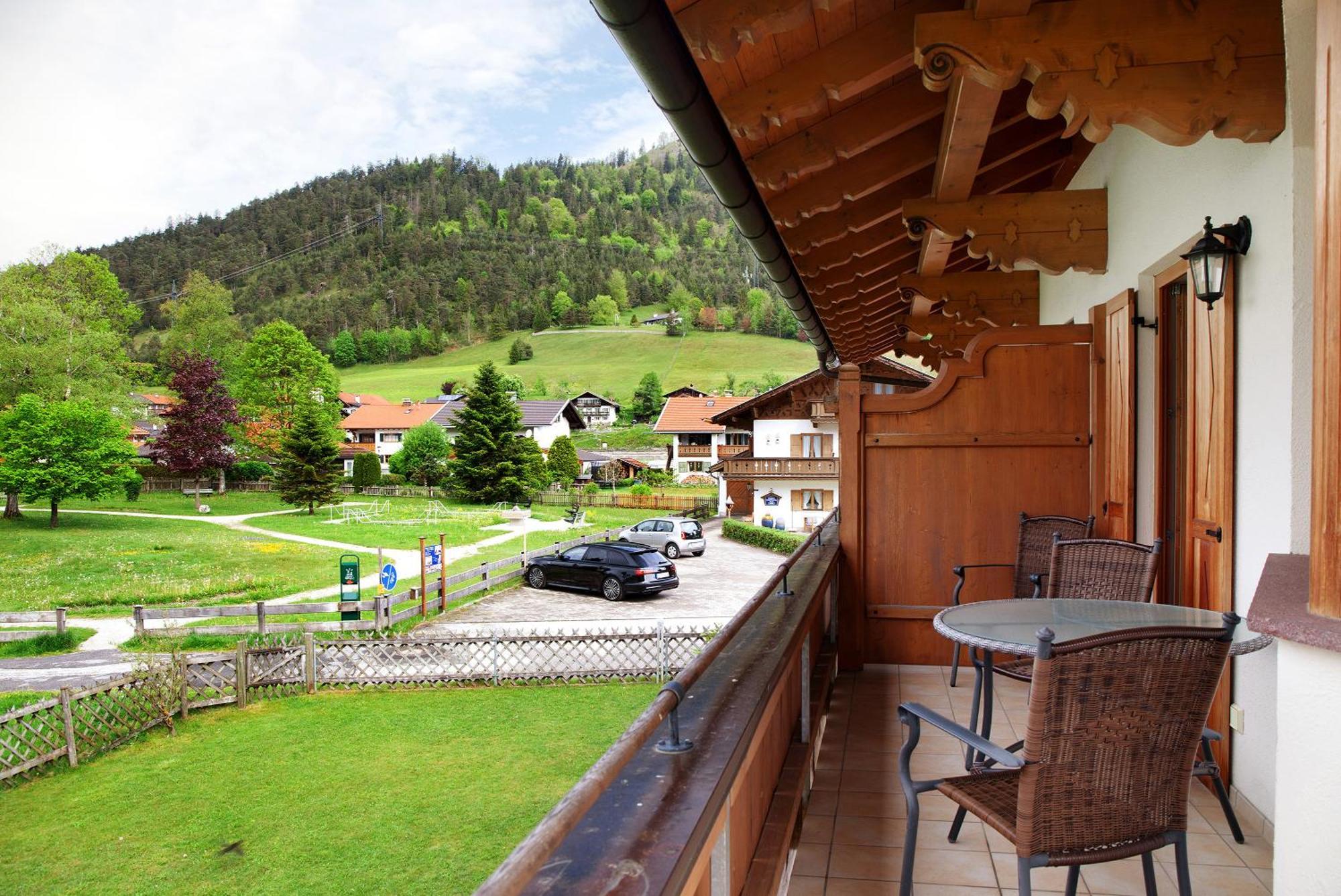 Landhaus Bergkulisse Wallgau Exteriör bild