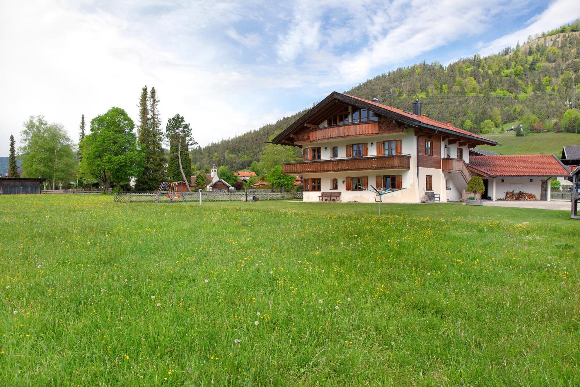Landhaus Bergkulisse Wallgau Exteriör bild
